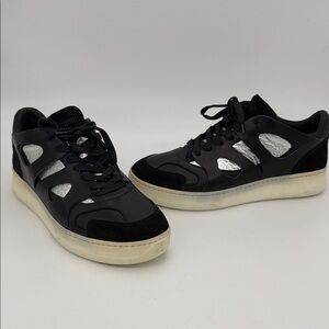 Alexander McQueen x PUMA Low Top Black/Silver | US 10 | NWOB